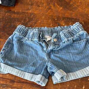 Blue Denim Shorts
